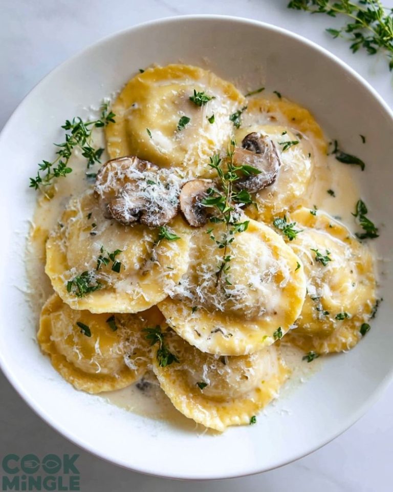 Mushroom Ravioli