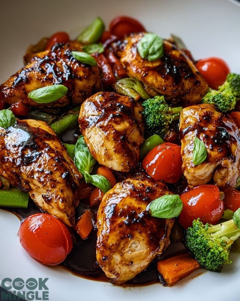 One Pan Balsamic Chicken