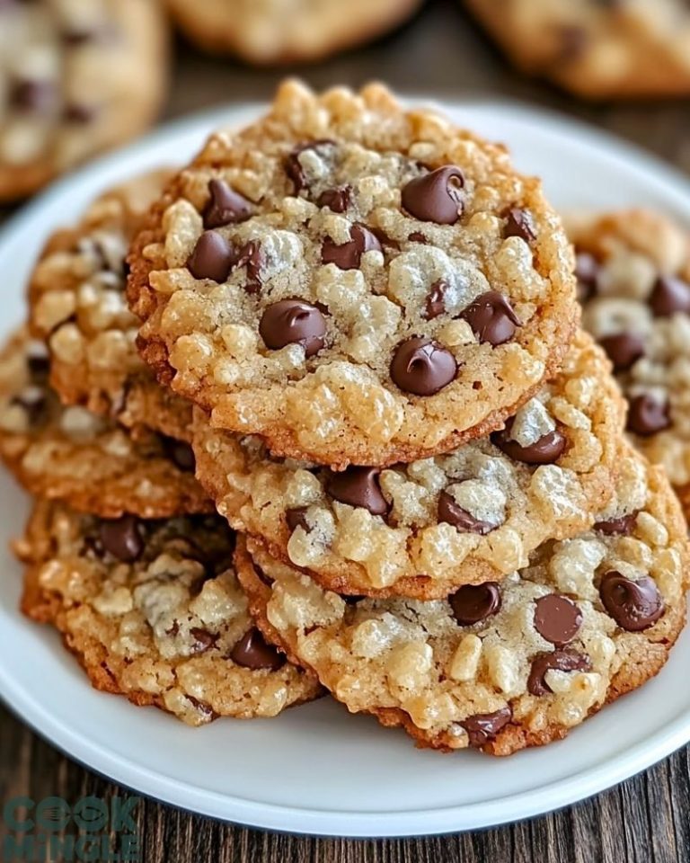 Rice Krispie Chocolate Chip Cookies