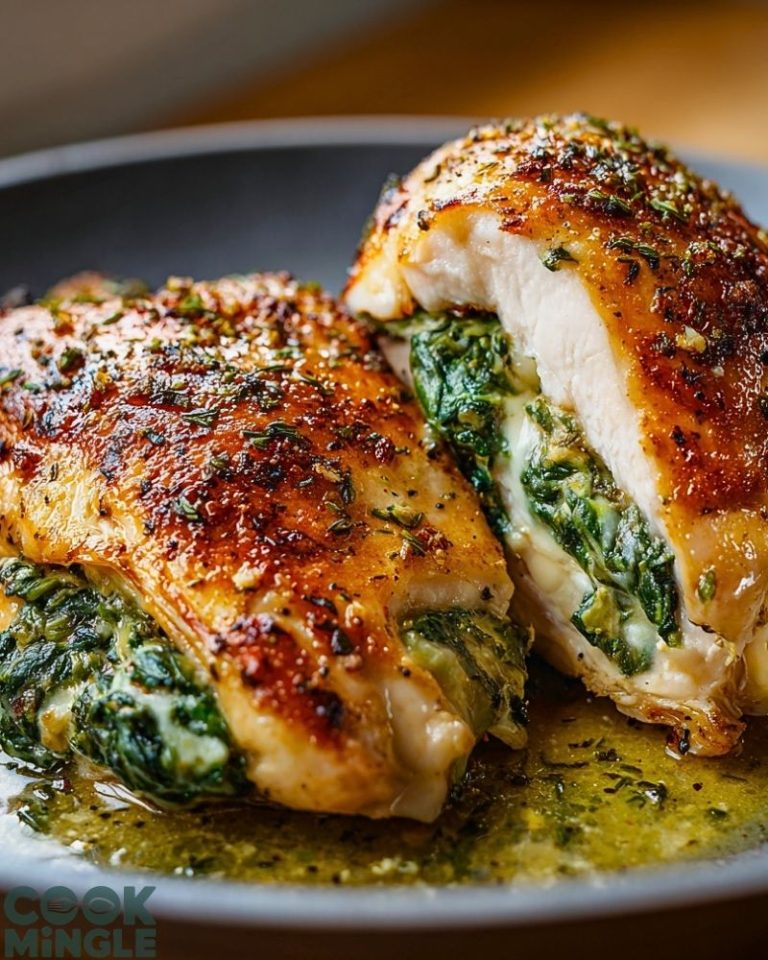 Spinach Stuffed Chicken