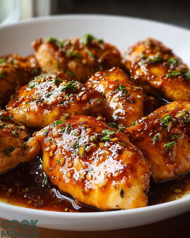 Sweet and Savory Garlic Honey Chicken