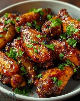 Sweet and Spicy Chicken Wings - Cook Mingle
