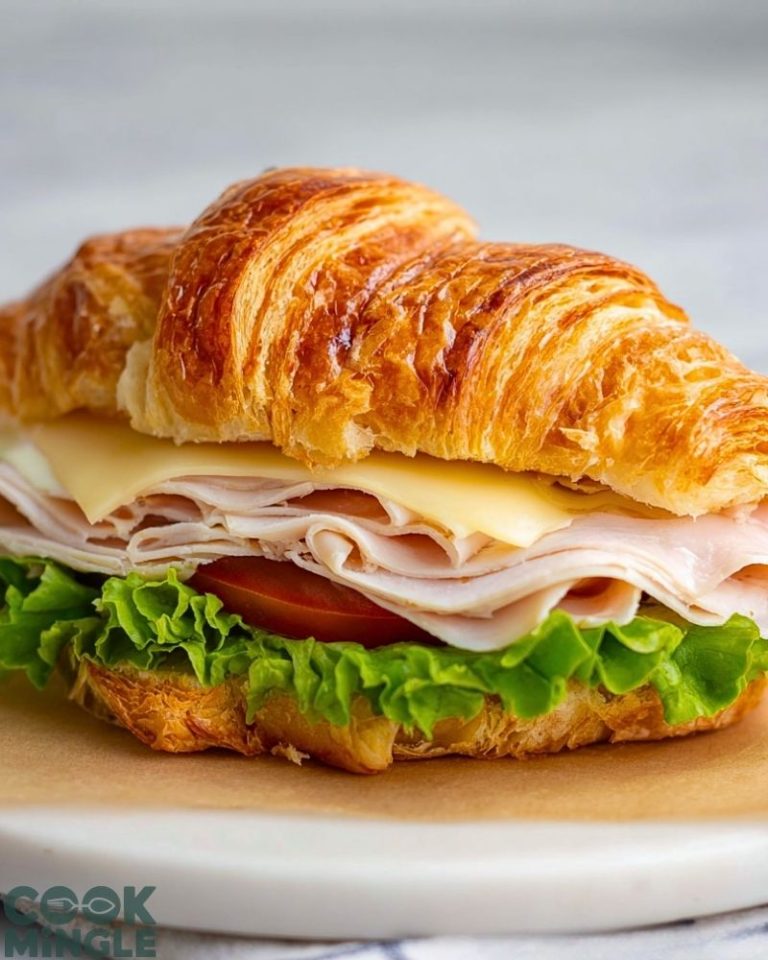 Turkey Croissant Sandwich