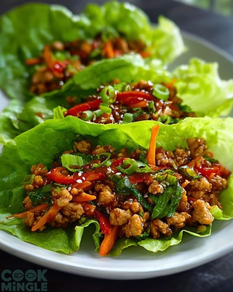 Asian Turkey Lettuce Wraps
