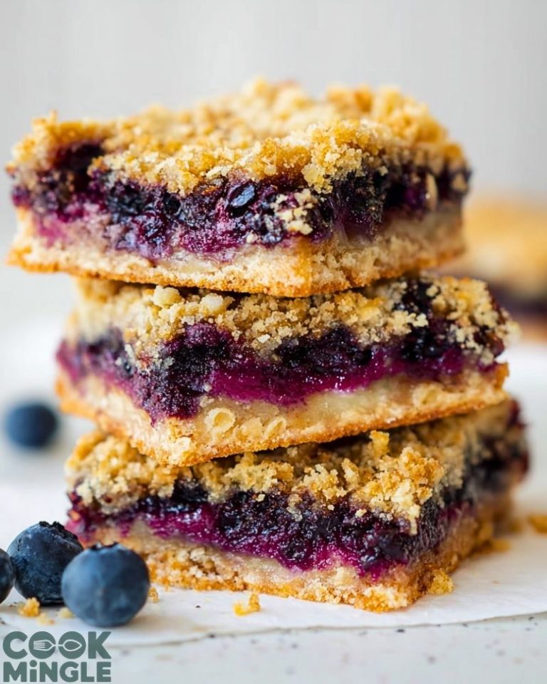 Blueberry Oatmeal Bars