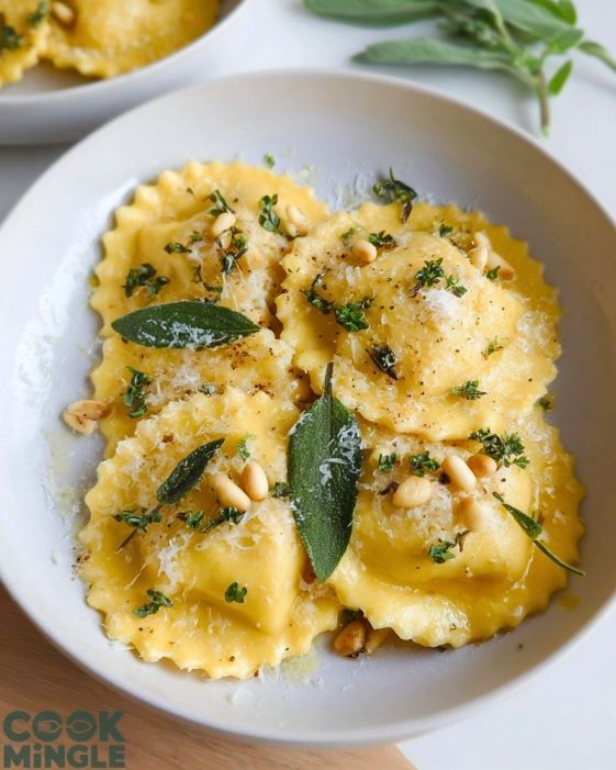 Butternut Squash Ravioli - Cook Mingle