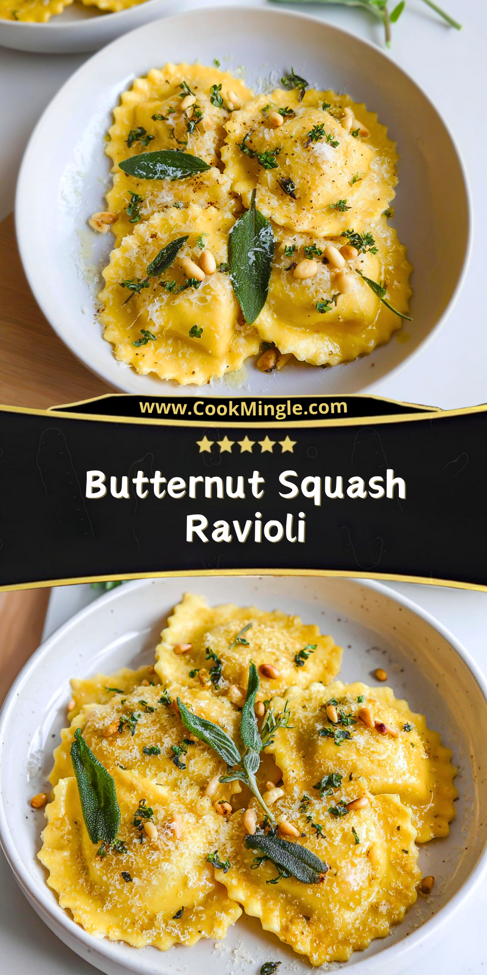 Butternut Squash Ravioli - Cook Mingle