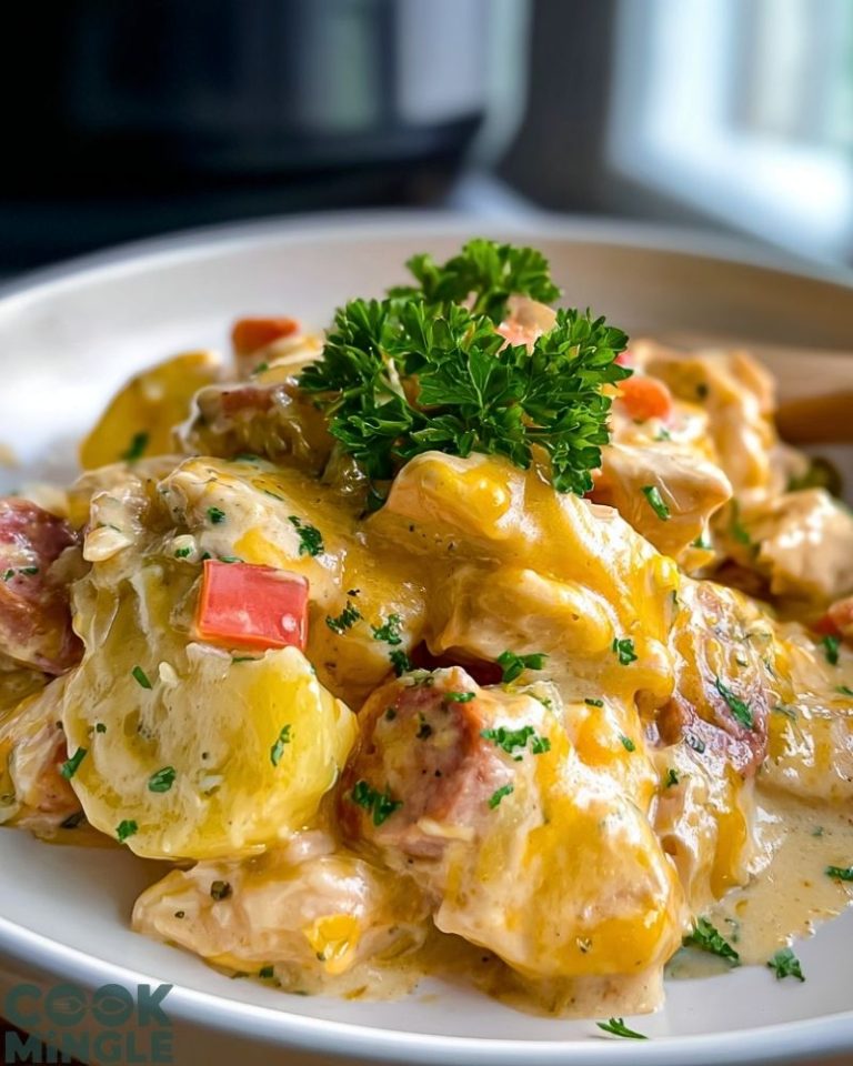 Crockpot Cheesy Chicken