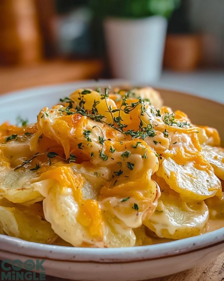Crockpot Cheesy Potatoes