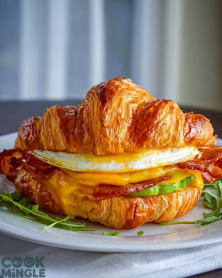 Croissant Breakfast Sandwich