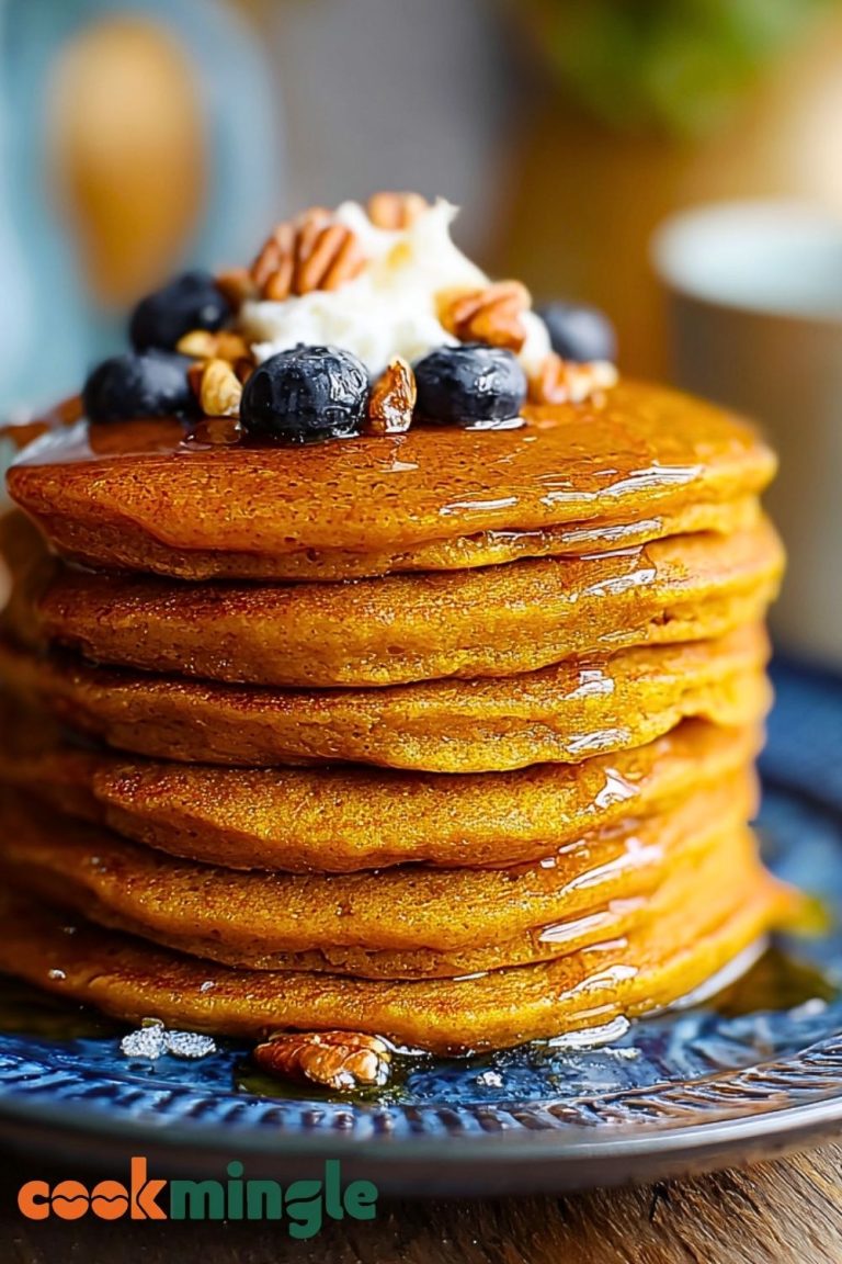 Fluffy Pumpkin Pancakes
