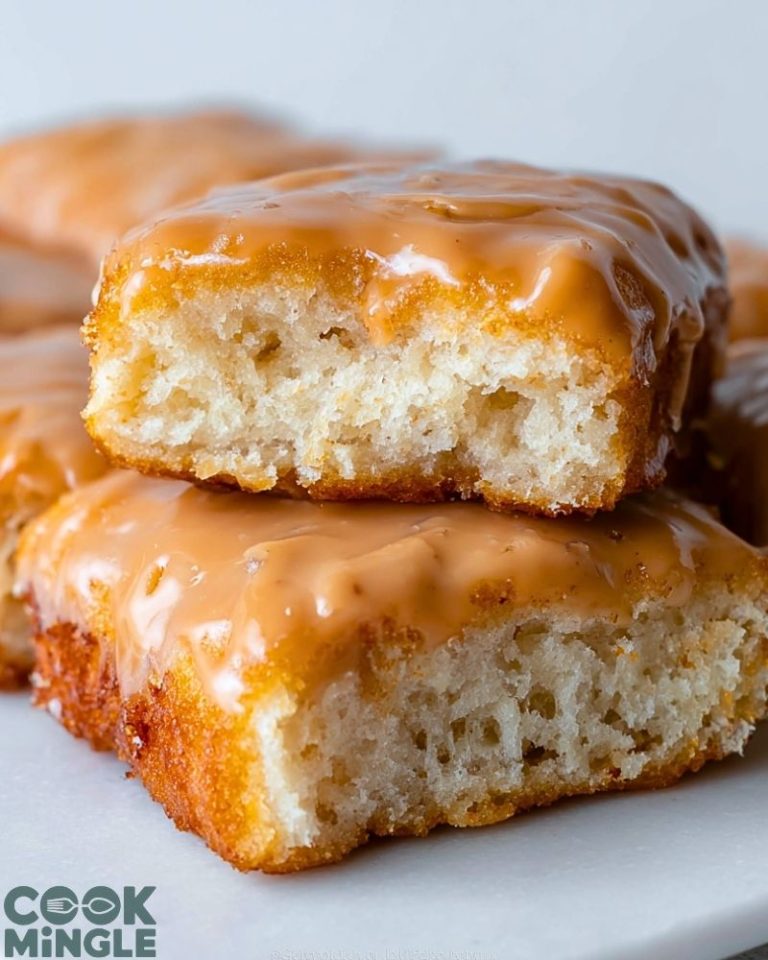 Maple Donut Bars