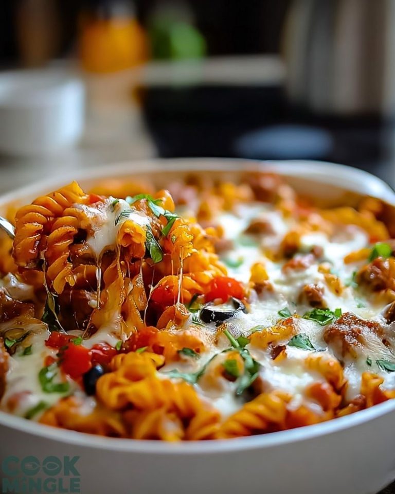 One Pot Pizza Pasta