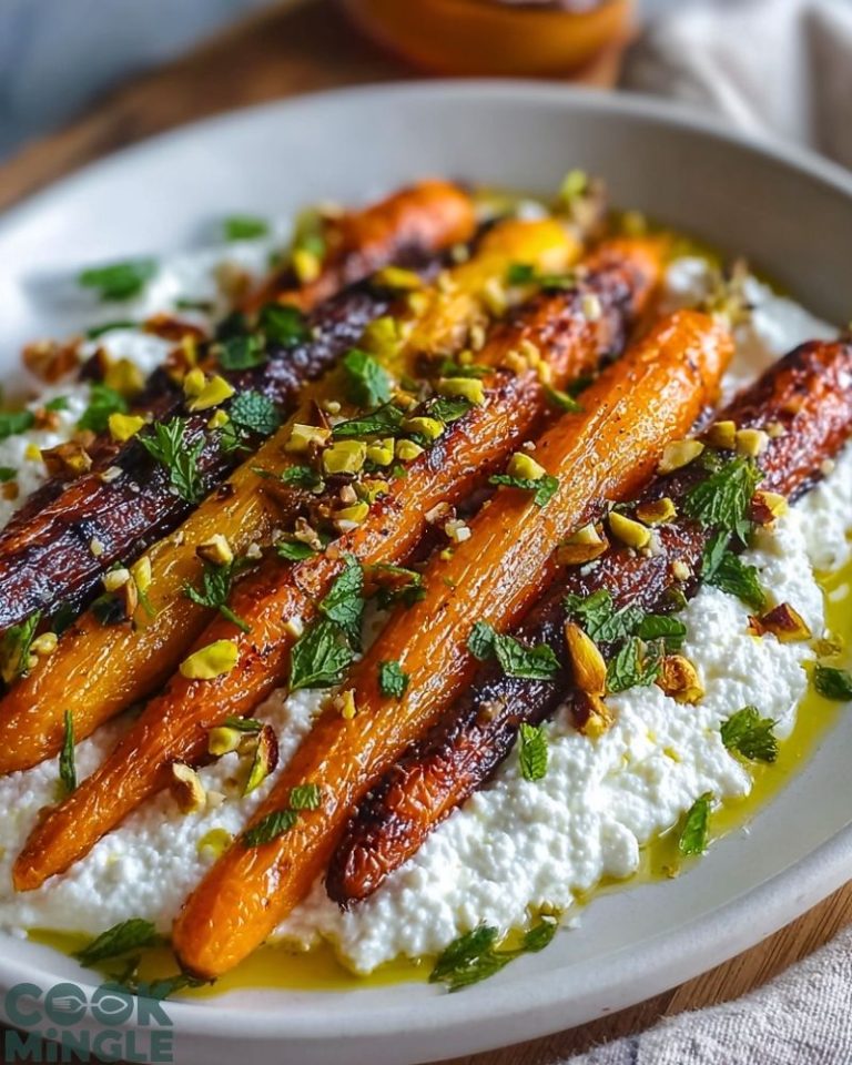 Roasted Carrots with Ricotta