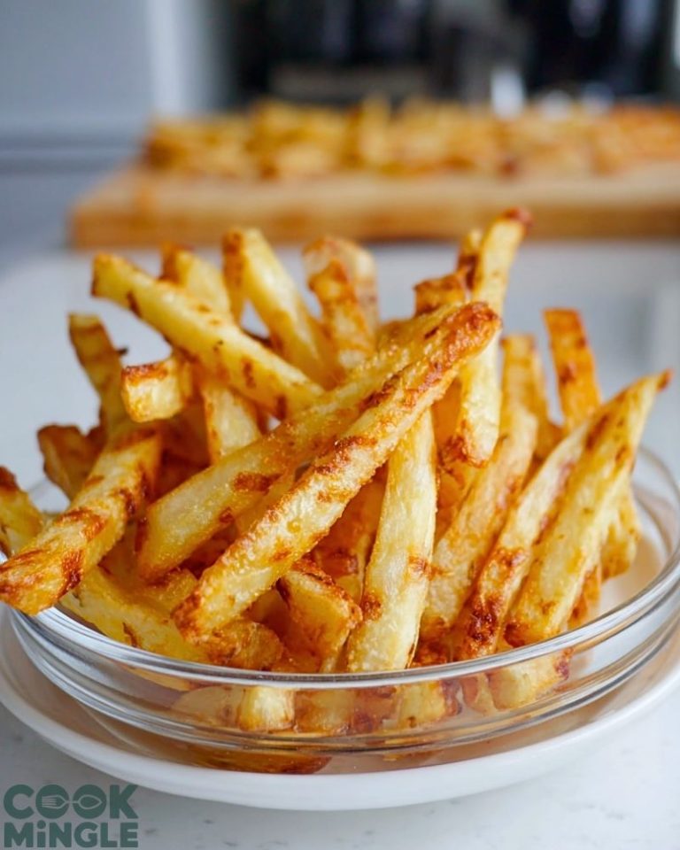 The Best Crispy Air Fryer French Fries Recipe