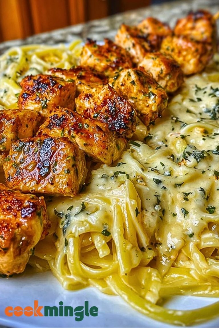 Cajun Garlic Butter Chicken Linguine in Creamy Parmesan Sauce