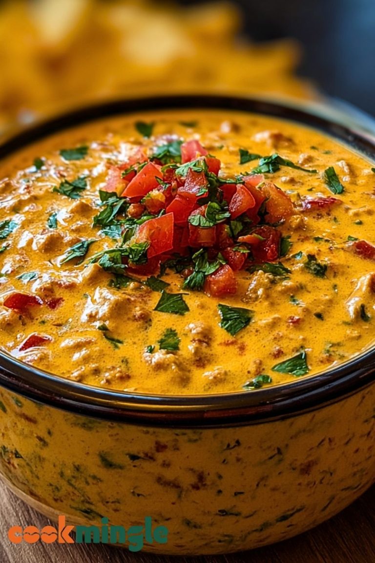 Cheesy Rotel Ranch Queso
