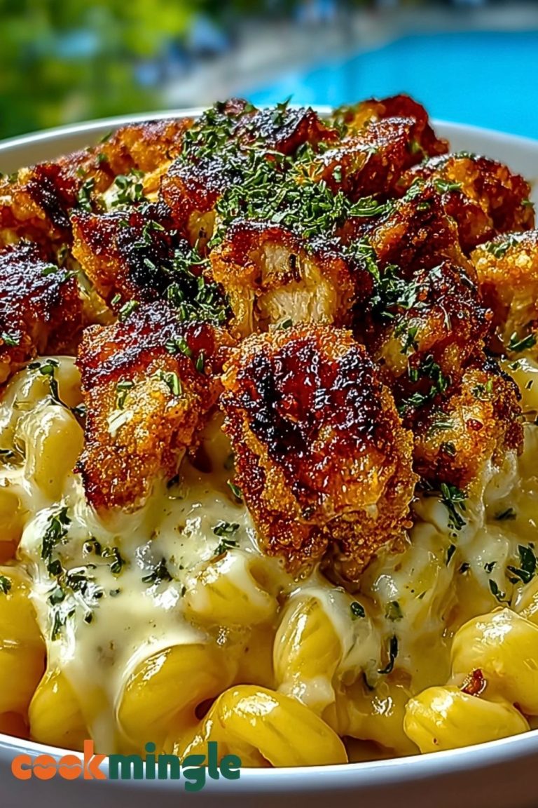 Creamy Honey Pepper Chicken Mac and Cheese Delight