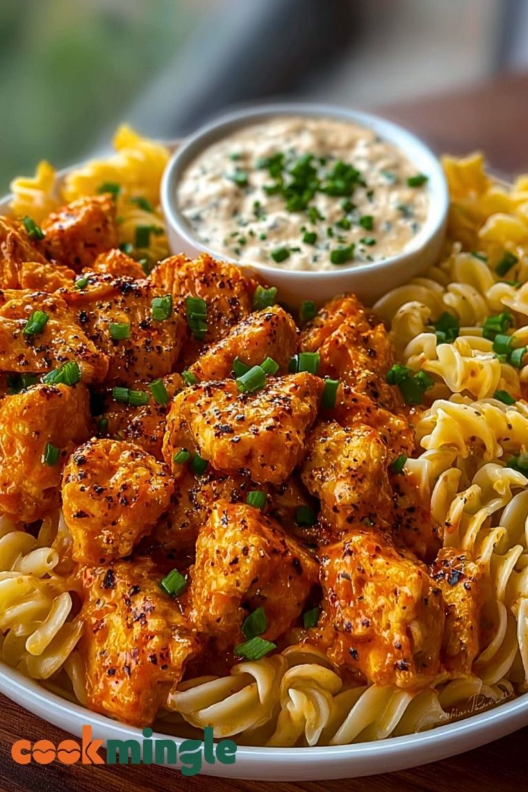Easy Buffalo Garlic Chicken Bites Recipe