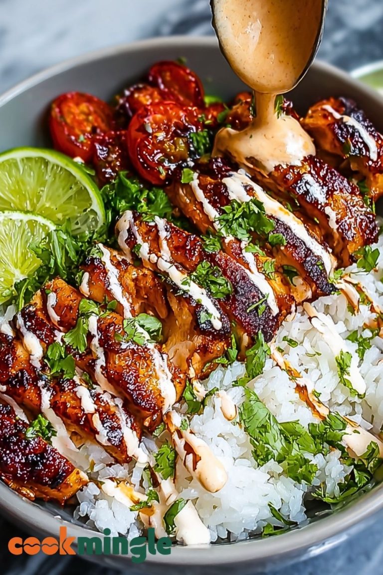 Easy Sweet Chili Chicken Bowl Recipe