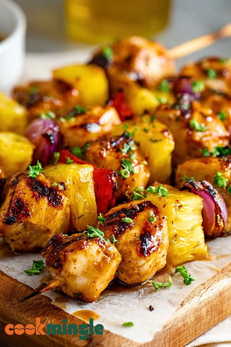 Pineapple Chicken Kabobs