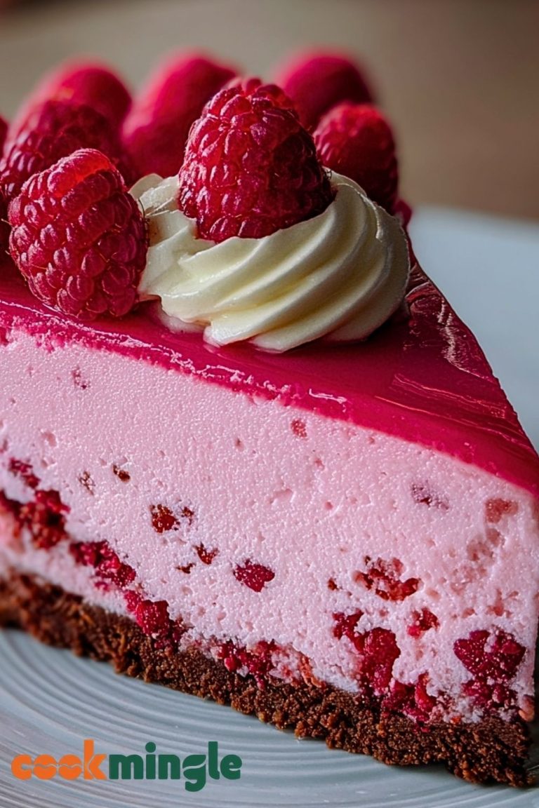 Pink Velvet Raspberry Cheesecake