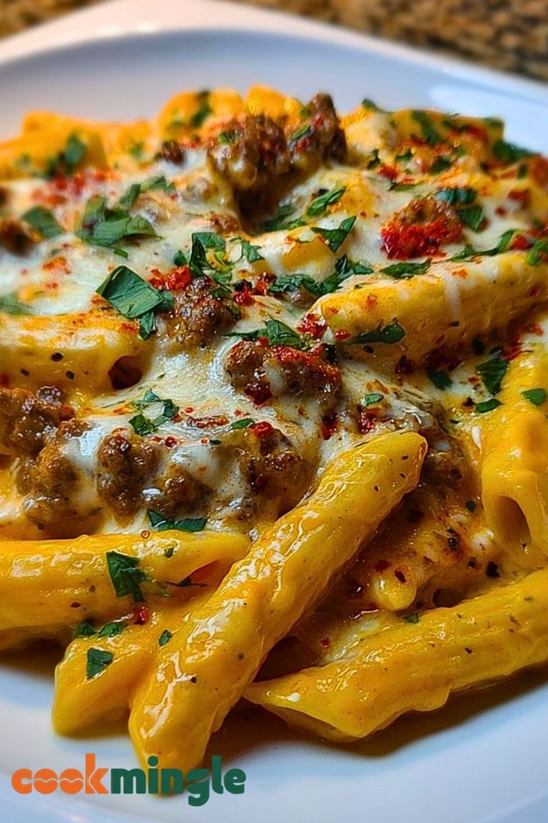 Ultimate Creamy Velveeta Penne Pasta Recipe