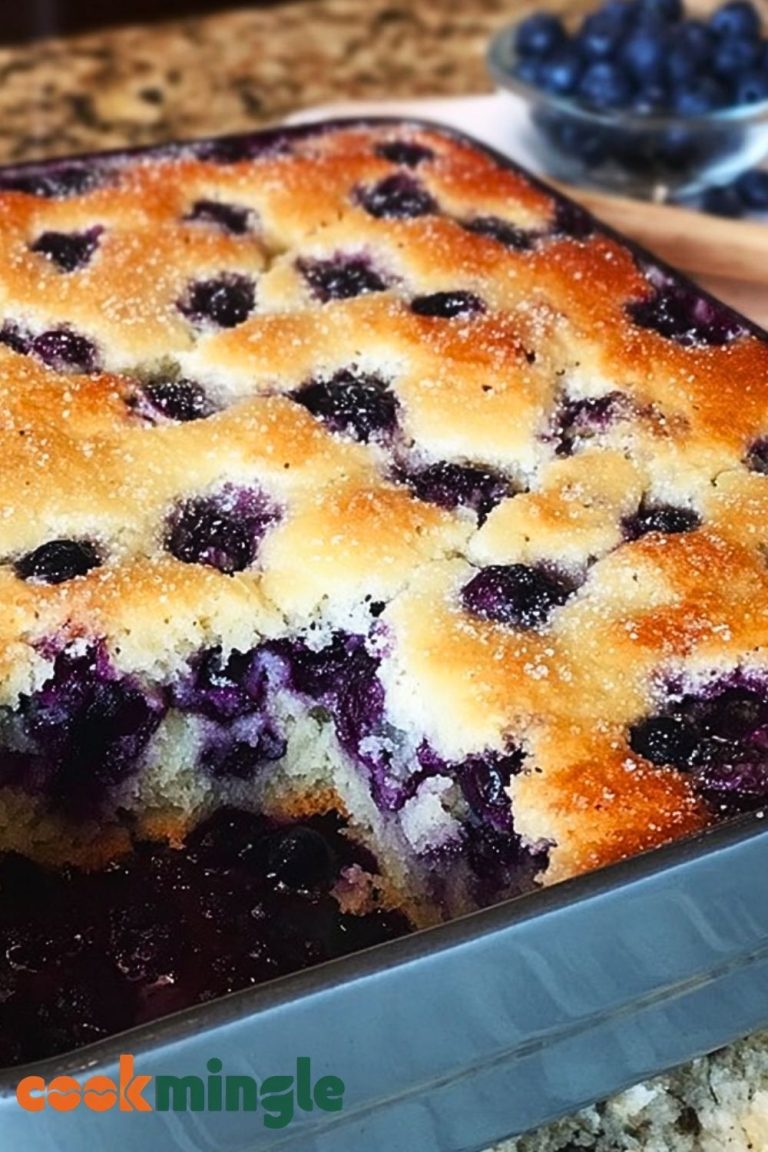 Blueberry Buttermilk Breakfast Cake Recipe