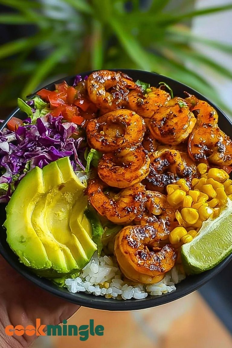 Chili Lime Shrimp Tacos Bowl