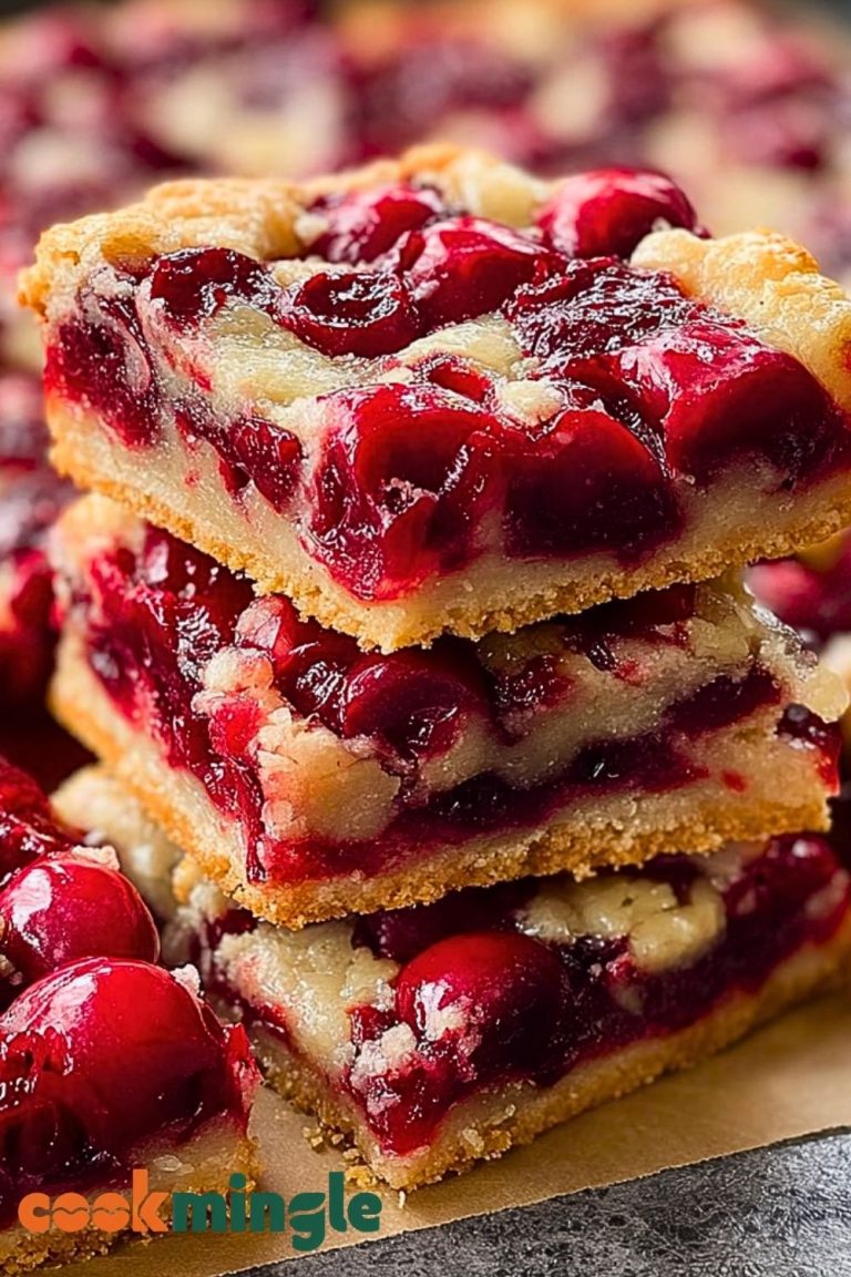 Christmas Cherry Bars