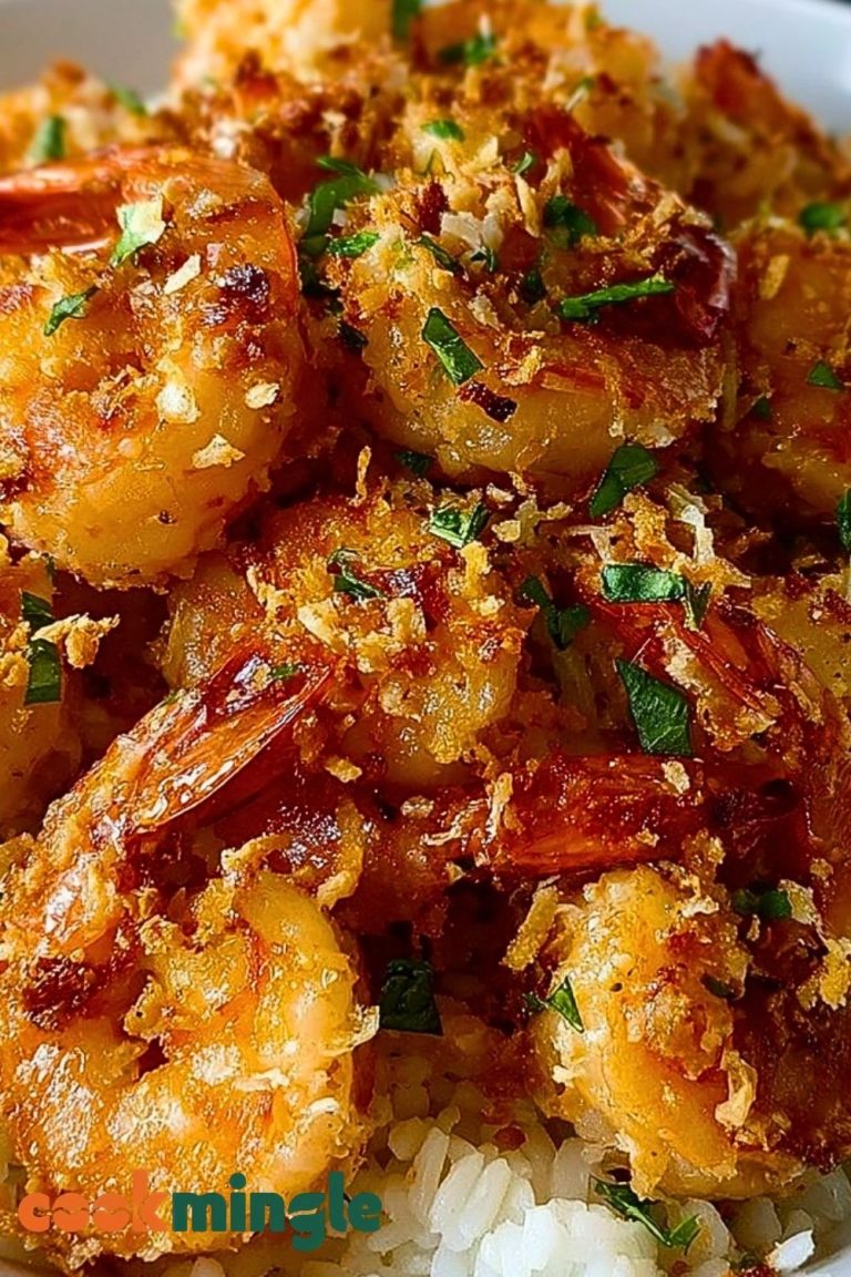 Coconut Crisp Shrimp with Springy Rice