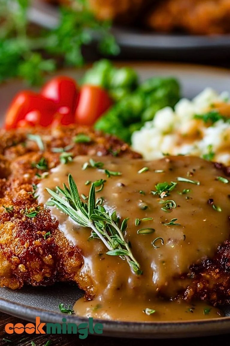 Country Fried Steak with Creamy Homemade Gravy
