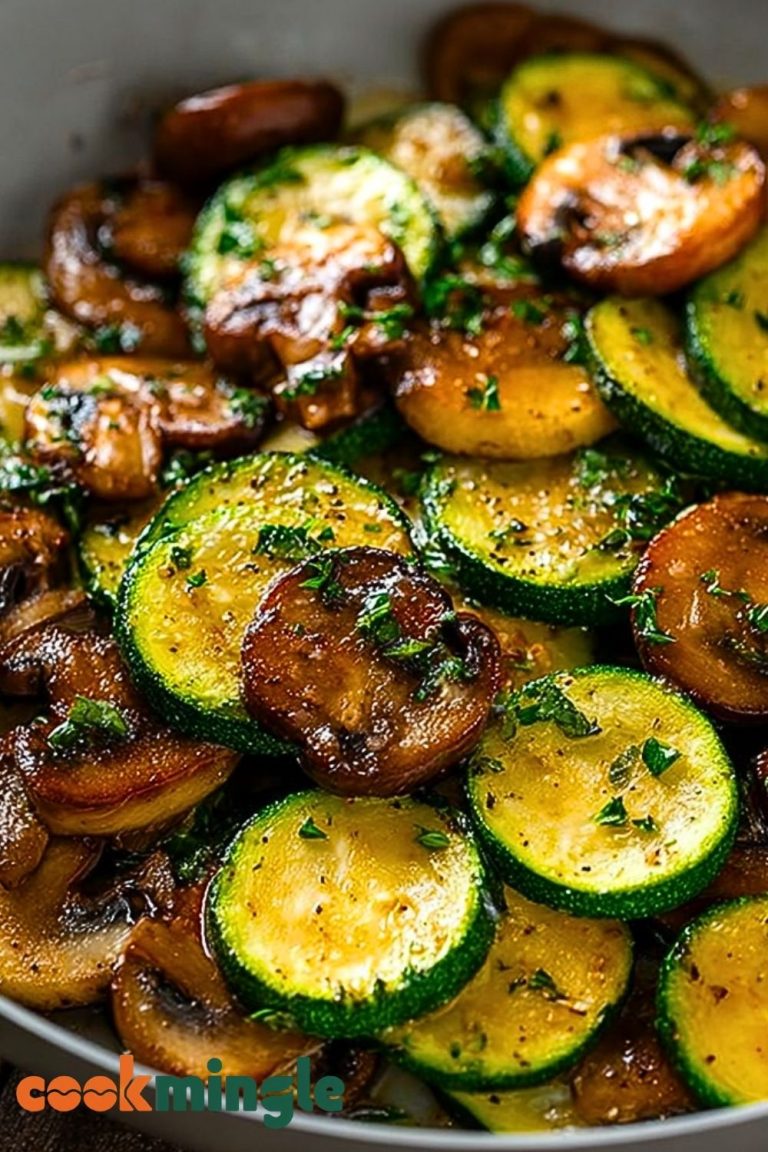 Sautéed Zucchini and Mushrooms