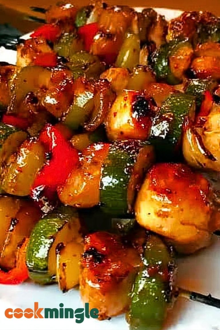 Sweet, Tangy, and Spicy Grilled Kabobs