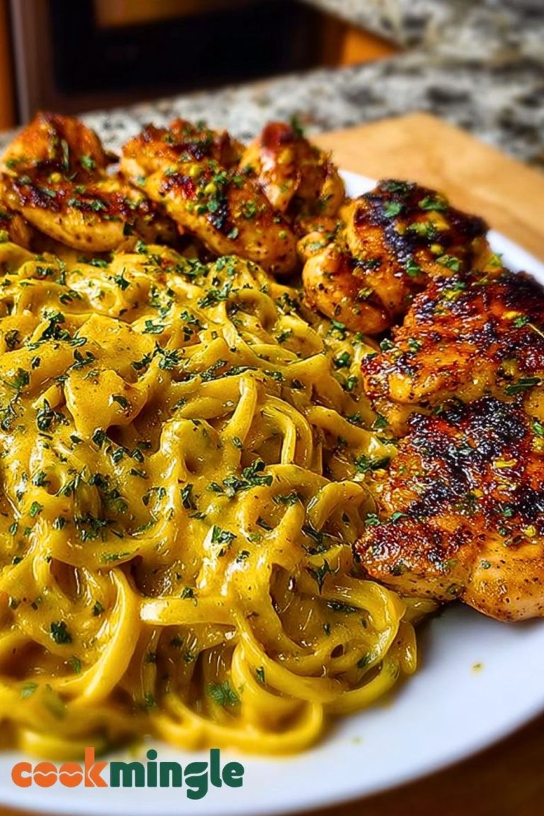 Velveeta Chicken Linguine with Spicy Cajun Alfredo