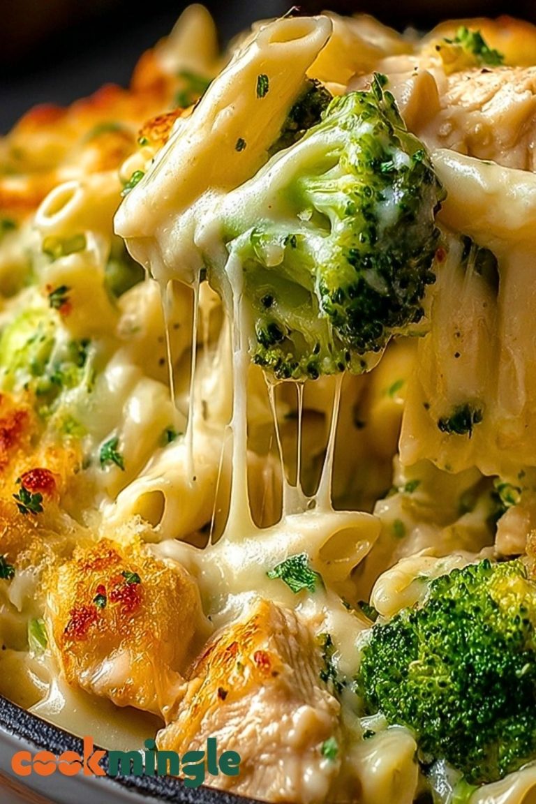 Wholesome Chicken Broccoli Alfredo Bake