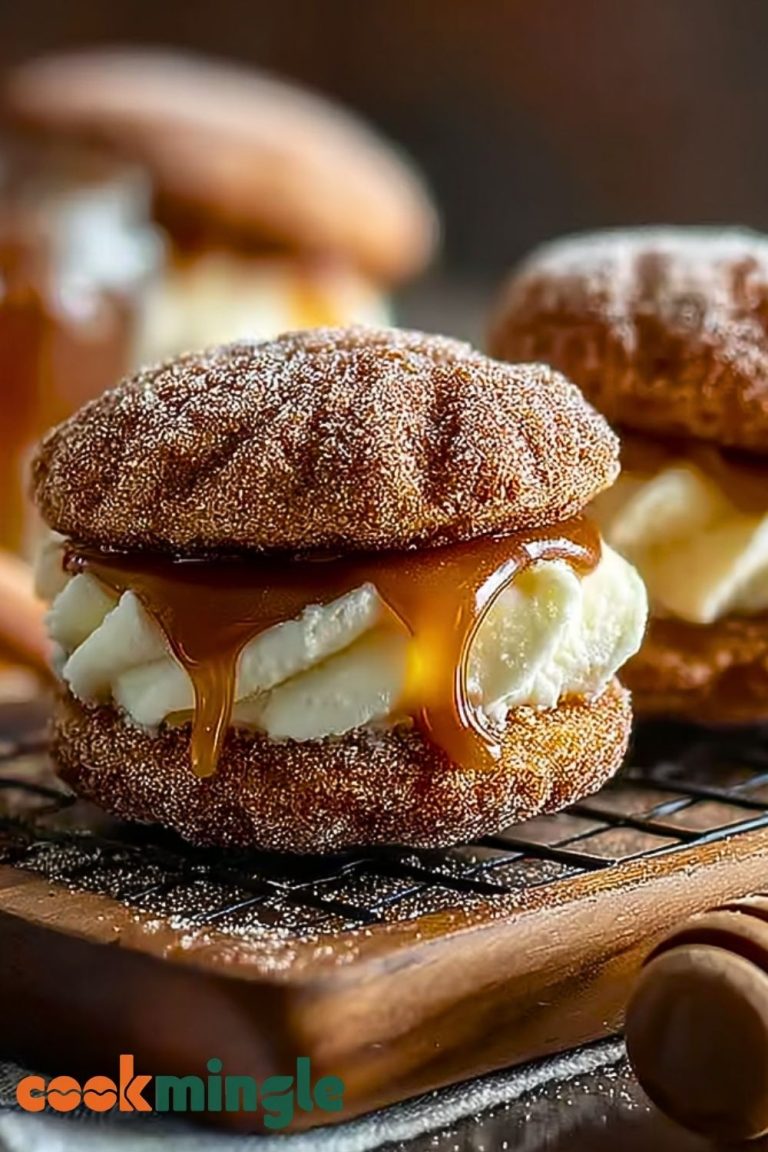 Apple Cider Whoopie Pie Cookies with Caramel
