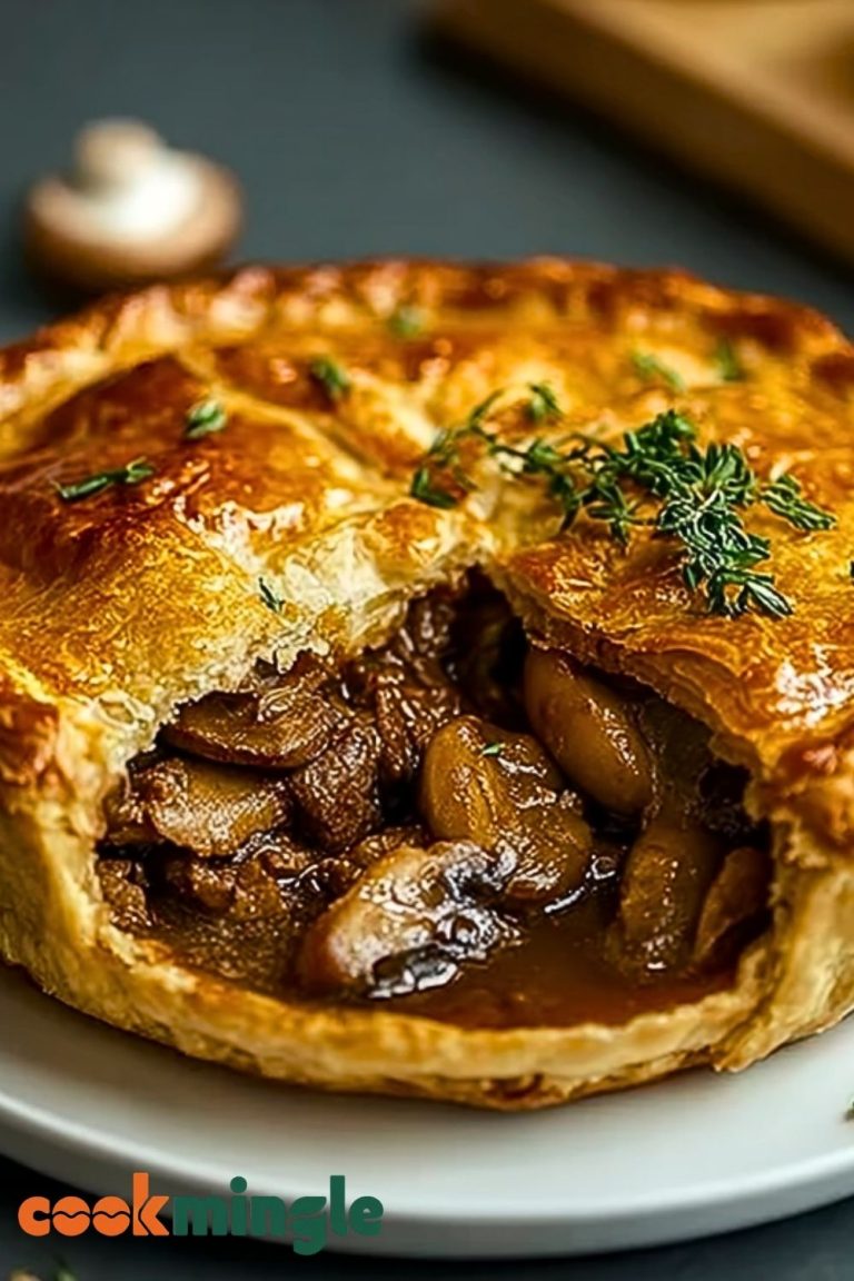 Beef and Mushroom Pie