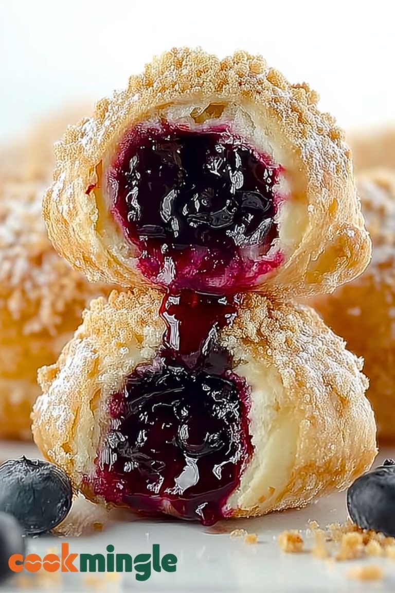 Blueberry Pie Bombs (Air Fryer)