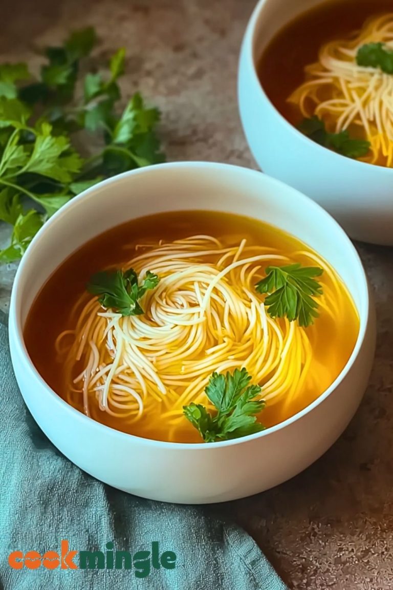 Brodo di Pollo – Italian Noodle Soup