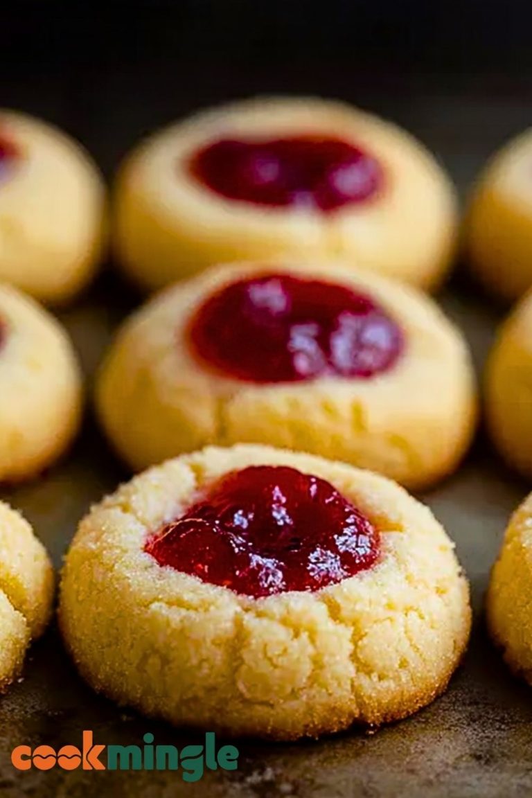 Classic Butter Thumbprint Cookies