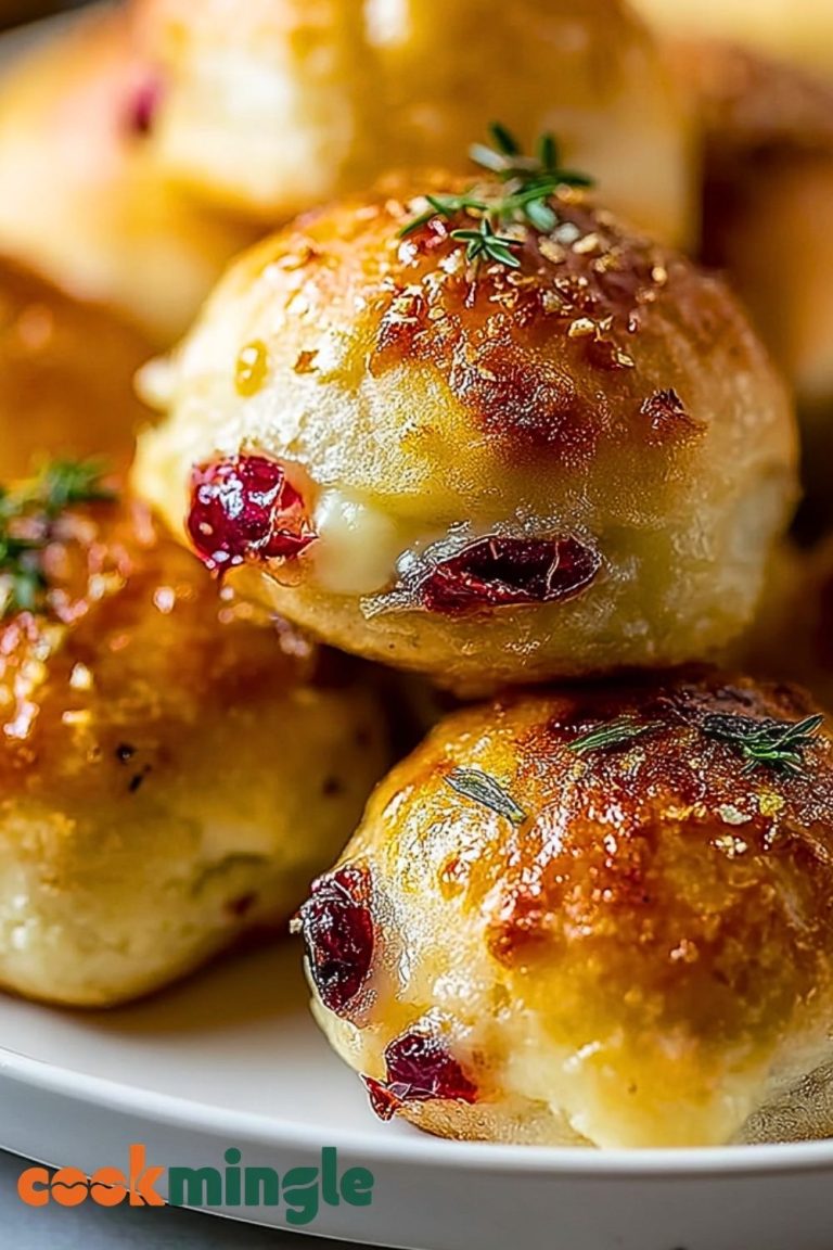 Cranberry Brie Bombs Recipe for the Holidays