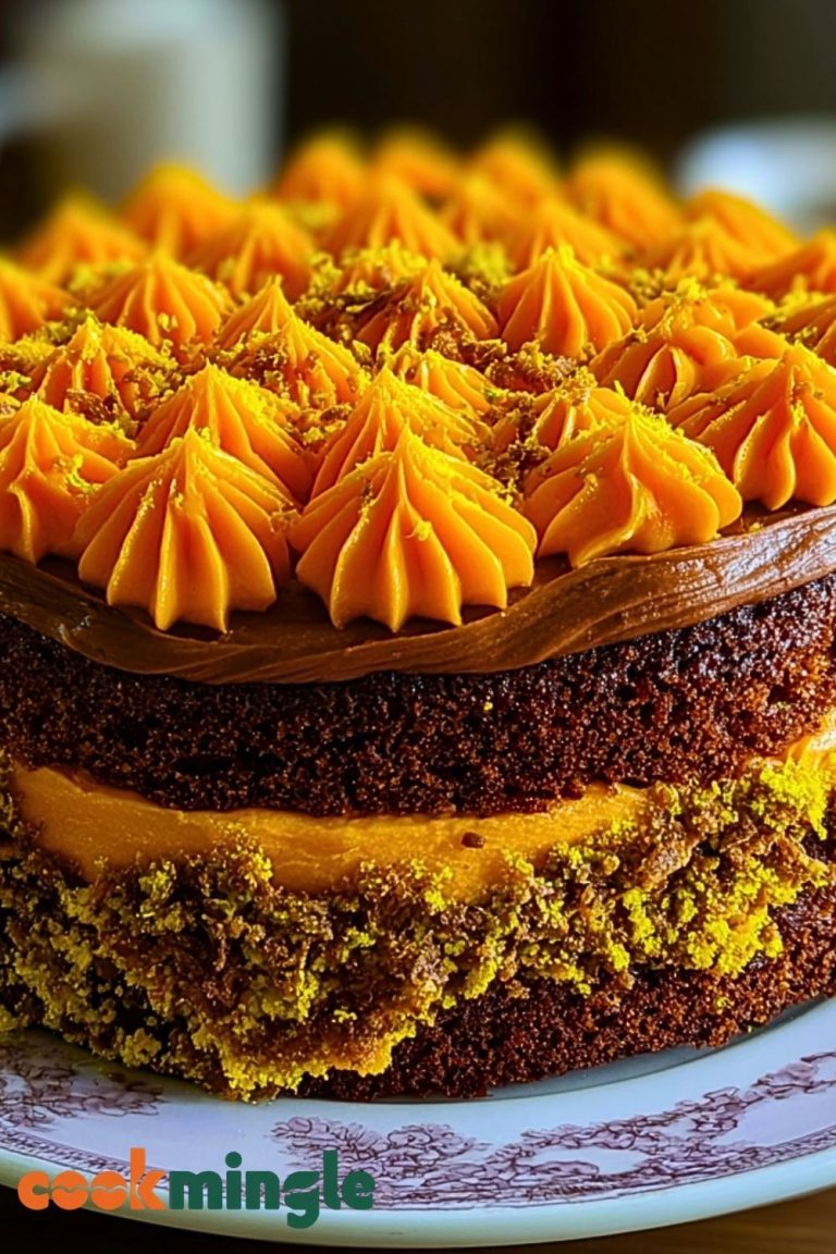 Decadent Brazilian Carrot Cake with Creamy Chocolate & Carrot Frosting