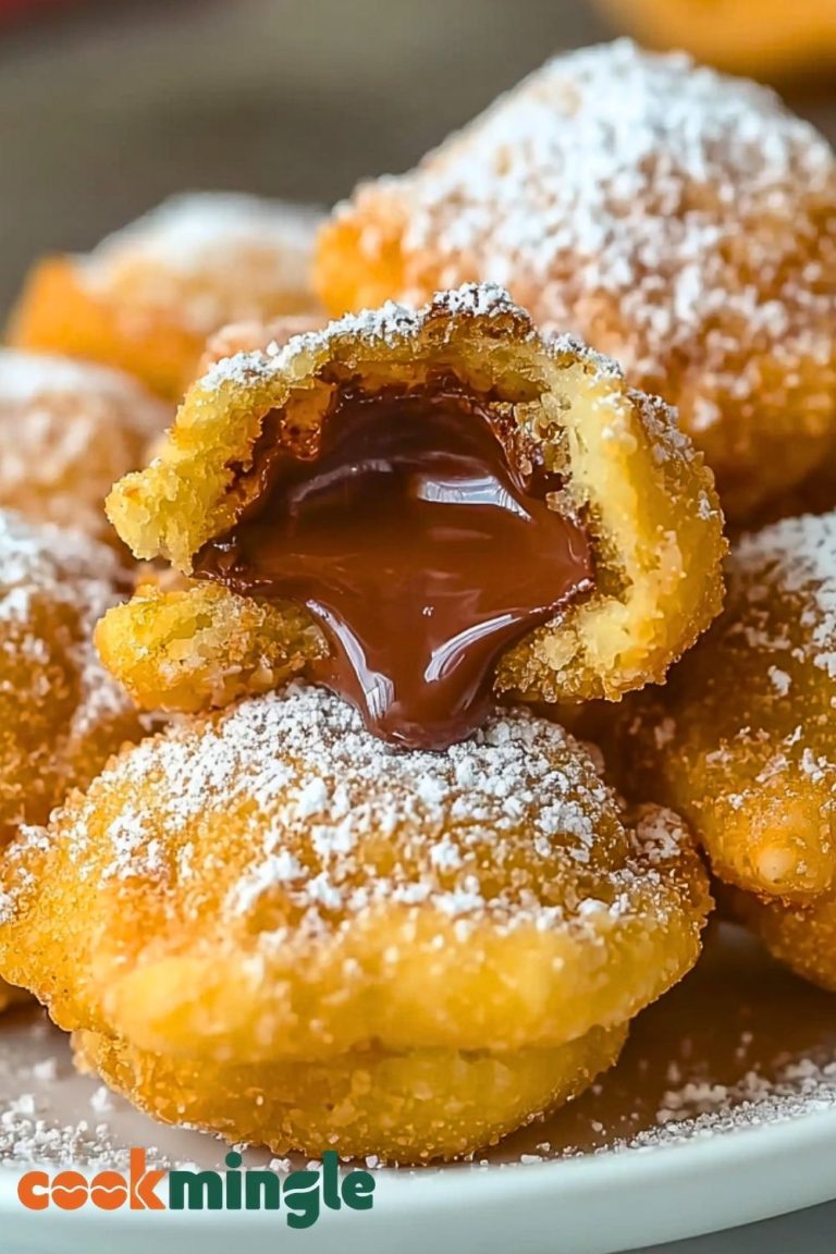 Fried Nutella Dumplings