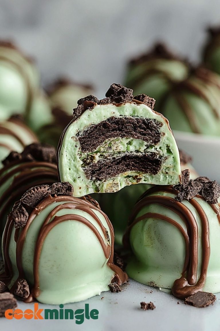 Mint Oreo Truffles