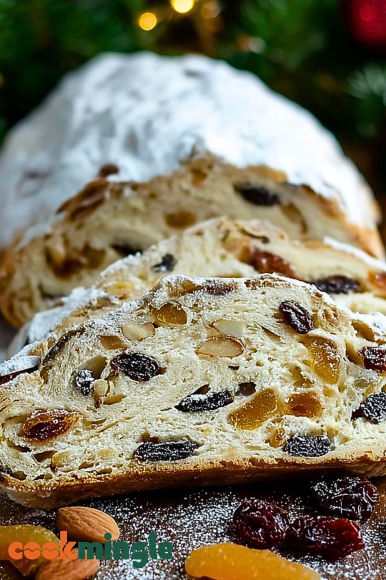 Moist German Christmas Stollen