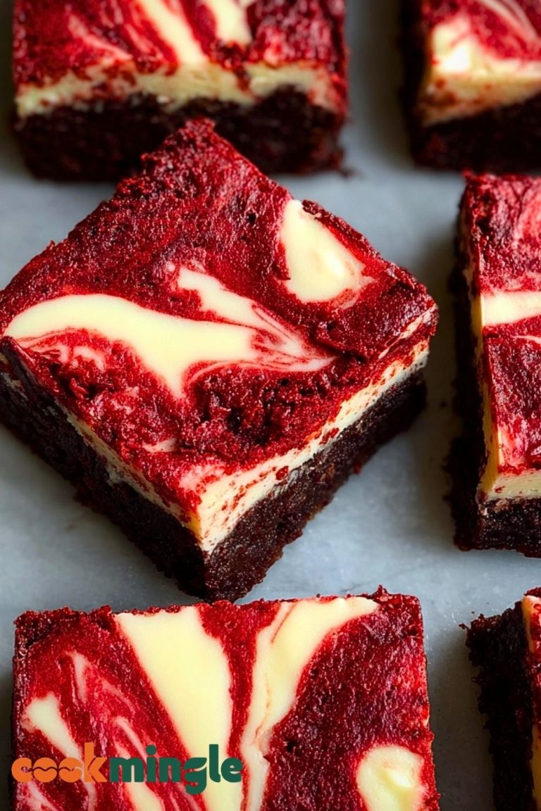 Red Velvet Cheesecake Brownies