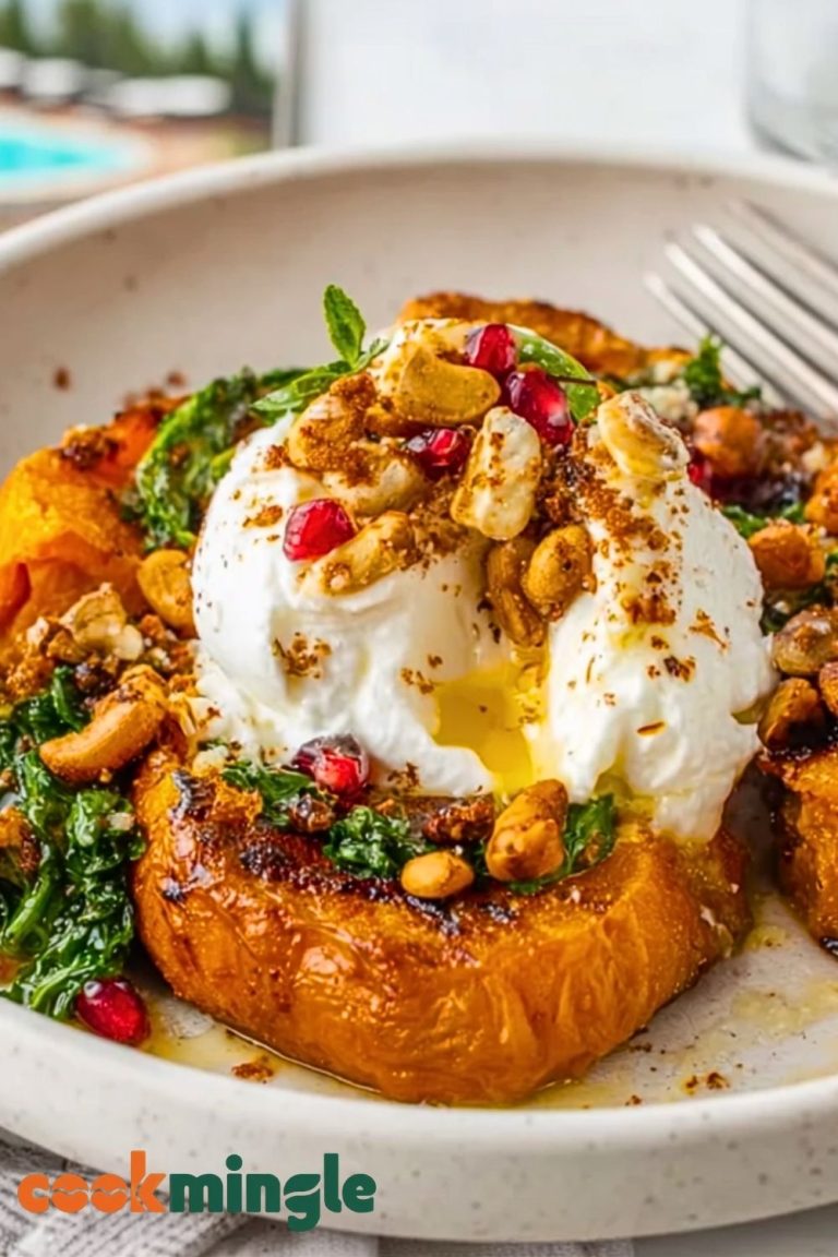 Roasted Pumpkin With Burrata