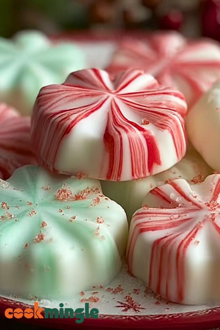 Soft Christmas Peppermints (Old-Fashioned Butter Mints)