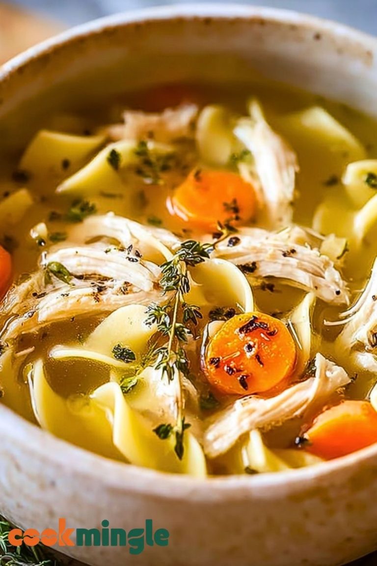 Turkey Noodle Soup for Ultimate Comfort